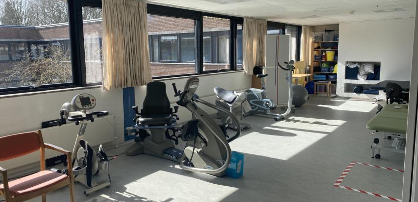 Træningsfaciliteterne på 2. sal
